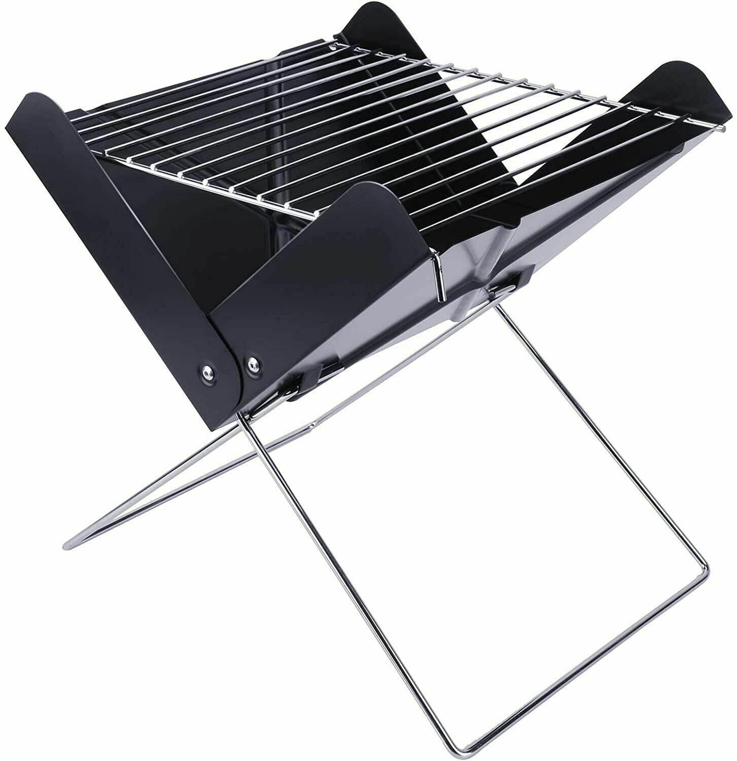 CoSoTower 12” Portable Grill Charcoal Barbecue Grill Folding Grill