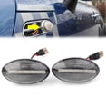 thumbnail image 4 of NS Front Fender Dynamic LED Side Markers Turn Signal Light Fits For Mini Cooper R50 R52 R53, Clear Lens, 4 of 5