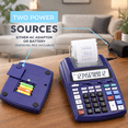 Printing Calculator With Tape Print Out - 10 Key Addinghine Paper Roll ...
