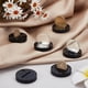thumbnail image 4 of Expositor de monedas acrílico de 6 piezas, de 2 pulgadas de diámetro, redondo y plano, color negro, con ranura de 34 mm, mini caballete para monedas, color negro., 4 of 9