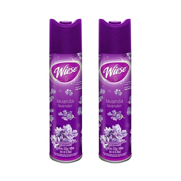 Aromatizante Wiese 400 Ml Fragancia Lavanda 2 Piezas Wiese Aromatizante