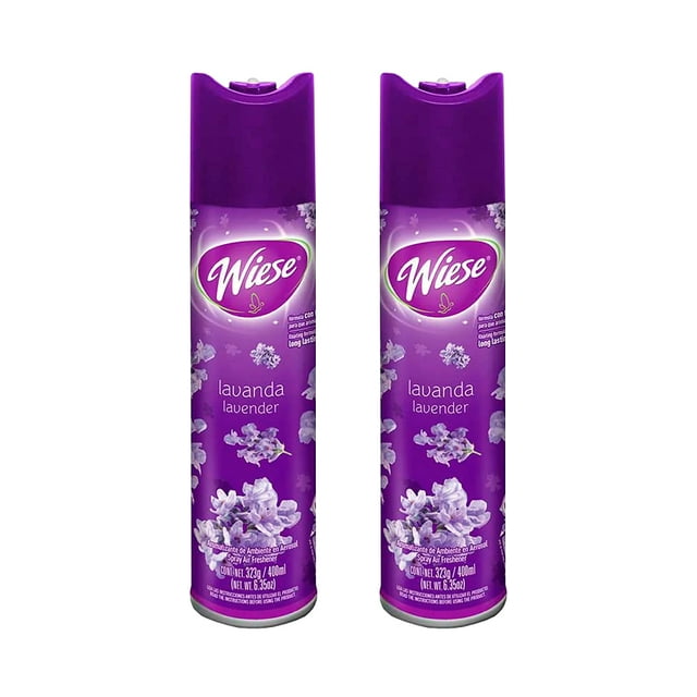 Aromatizante Wiese 400 Ml Fragancia Lavanda 2 Piezas Wiese Aromatizante