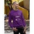 thumbnail image 2 of Abstract Flash Of Lightning Sweatshirt Men -Image by Shutterstock, Male Medium, 2 of 4