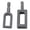A+B, variant on Professional Heavy Duty Wire Twister for Electric Drill 1/4 Inch Hex Shank Alloy Steel Tool for Rebar Tying Fencing Construction （B 1PC）