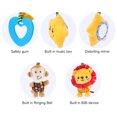 thumbnail image 2 of Sonajeros De Bebe Animales lindos Juguetes sensoriales Interacción multifuncional entre padres e hijos para Navidad Sywqhk libre de BPA, 2 of 8