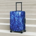 thumbnail image 5 of Uemuo Blurred Star Snow Christmas Printed Washable Luggage Cover - Fashion Suitcase Protector Fits 18-32 Inch Luggage -Small, 5 of 9