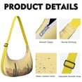 thumbnail image 2 of Cactus Desert Crescent Crossbody Bag for Women Casual Hobo Dumpling Bag for Outdoor Activity, 2 of 5