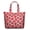 White-128, variant on Boho Chic Vintage Style Travel Bag, Large Capacity Tote with Secure Zipper Closure, Artistic Home Accents for Fitness