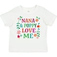 thumbnail image 3 of Inktastic Nana and Poppy Love Me Boys or Girls Toddler T-Shirt, 3 of 5
