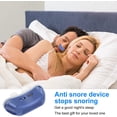 thumbnail image 4 of Dispositivos antironquidos, solución eléctrica variable para ronquidos, mini ayuda para dormir para fosas nasales bloqueadas, deja de roncar para hombres y mujeres XianweiShao 8390615115520, 4 of 5