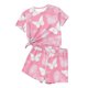 thumbnail image 4 of Vestido de Verano con Mangas Niños Set de Dos Piezas Mangas Cortas Y Pantalones Cortos para el Ocio Diario, Lindo Conjunto de Verano, 4 of 8