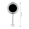 thumbnail image 2 of LEEYNEER 10X Magnifying Makeup Mirror with Suction Cup and LED Light Bathroom Mirror, 2 of 8