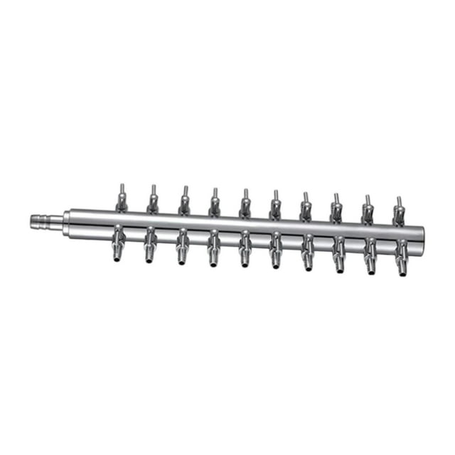 Milaget Aquarium Air Flow Control Valve Air Control Lever Valve Air Flow Distributor 20 Way