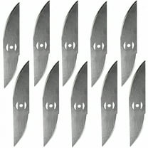 KingFurt 10 Pack Universal Metal Blades For String Trimmers Durable Lawn Care Attachments For Grass Cutting