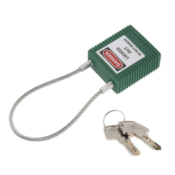 Safety Lockout Padlock Keyed Different, Standard 6pin cylinder Lock Green Walmart.ca