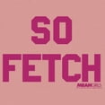 thumbnail image 2 of Junior's Mean Girls So Fetch Sweatshirt Desert Pink X Large, 2 of 3