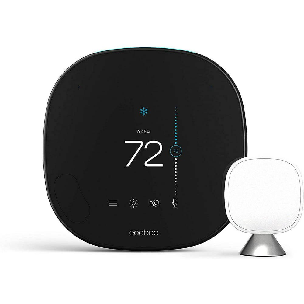 ecobee-smartthermostat-smart-thermostat-voice-control-black-walmart