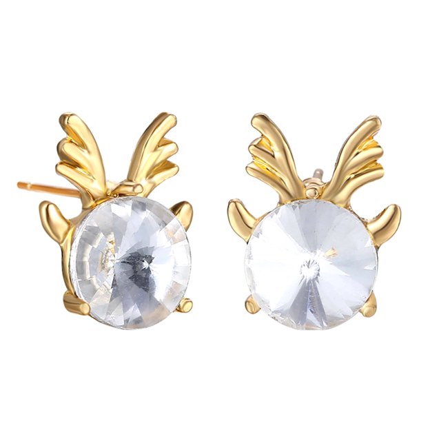 Pendientes de Navidad de dibujos animados de moda para mujer Pendientes de campana de Santa Wmkox8yi sjalhkljlk4524