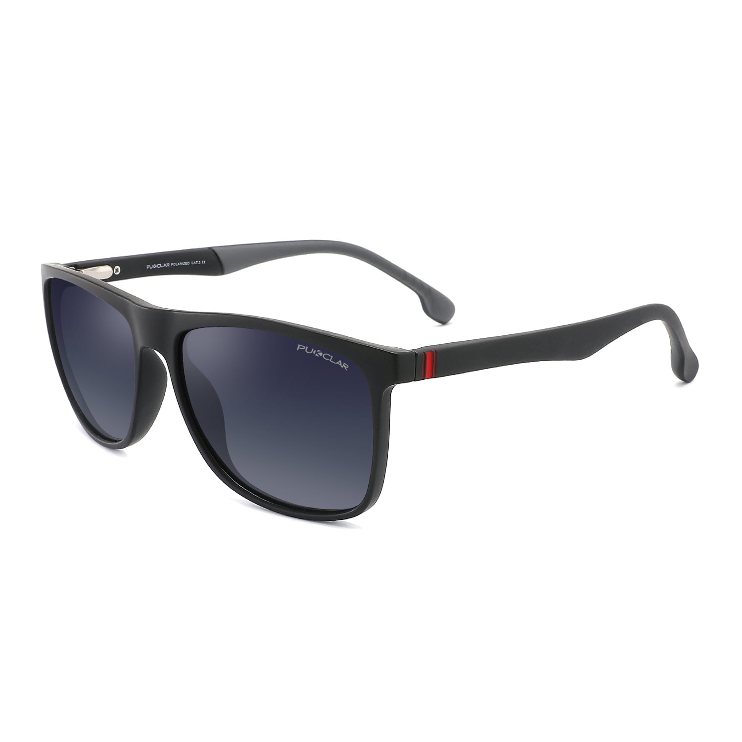 PUKCLAR Men's polarized sunglasses TR90 Frame UV400 Sport Sunglasses