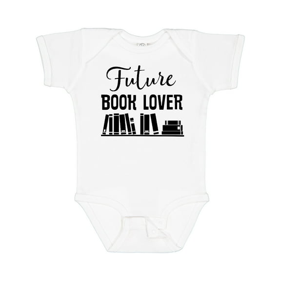 Inktastic Book Lover Future Reader Childs Boys or Girls Baby Bodysuit
