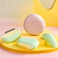 Tiberpet Cat Brush Cute Shell Shape Deshedding Cat Brush For Long Or tiberpet-cat-brush-cute-shell-shape-deshedding-cat-brush-for-long-or