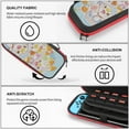 thumbnail image 3 of Estuche de transporte Scorbunny para Nintendo Switch, carcasa rígida, portátil, para viajes, bolsa de almacenamiento de juegos, 3 of 5