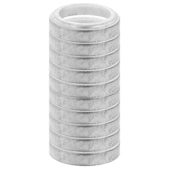 Masteelf 10Pcs Fence Post Skirt Deck Post Base Cover Metal Deck Post Sleeve Reusable Column Wraps for Stair Handrail Base and Fence Handrail Post