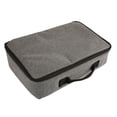 thumbnail image 2 of Projector Bag, Gray Sturdy Handle Easy To Carry Projector Case  For Outdoor, 2 of 8