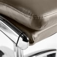 thumbnail image 3 of Pemberly Row High Back Leather Executive Chair in Washed Gray, 3 of 8
