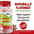 thumbnail image 6 of Vitamin B Complex with Vitamin C Gummies 2 Pack | Great Tasting Natural Strawberry Flavor Daily Energy and Nerve System Supplement, 6 of 7