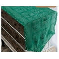 thumbnail image 2 of Vintage Cotton Handmade Crochet Table Runner Lace Table Cloth Doilies Doily Table Dresser Scarf Décor, 2 of 2