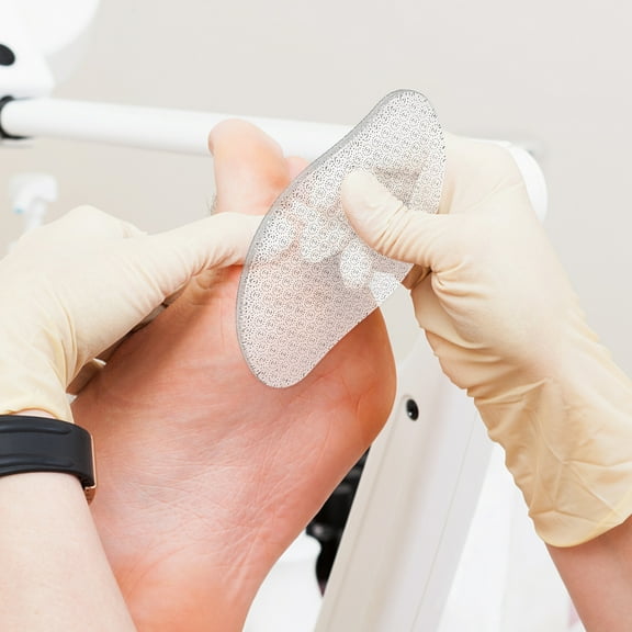 WRITWAA White Glass Foot File for Home Use, Remover, Practical and Durable