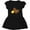 AB-Black, variant on Inktastic Hen and Chick Farm Animals Gift Toddler Girl Dress