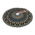 thumbnail image 2 of Bingfone Christmas Tree Skirt Mat Christmas Decoration Interior 48"-Dot Mandala, 2 of 8