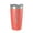 Coral, variant on Lake Seminole Largo Map Tumbler Travel Mug Insulated Laser Engraved Coffee Cup Florida 20 oz Red
