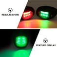 thumbnail image 3 of Shisuyan Boat Yacht LED Lamp Black Acrylic 2Pcs 3.9In, 3 of 9