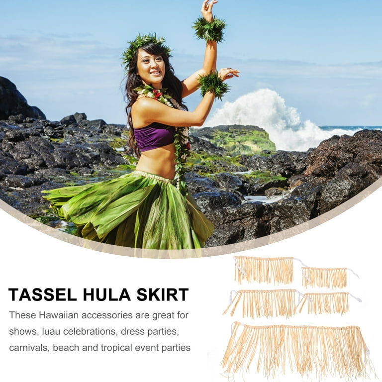 Hawaiian Hula Party Dress Decoration Kids Clothes Grass Skirts for Costume Performance Women s and Walmart