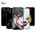 thumbnail image 2 of Pennywise-funda de silicona de Horror para IPhone, carcasa negra de silicona para Apple IPhone 13, 12 Mini, 11 Pro, XS, MAX, XR, X, 8, 7, 6S, 6 Plus, 5S, SE, 2 of 5