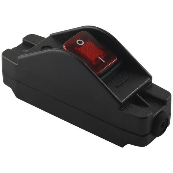 1 * waterproof in line switch-Black