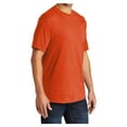 thumbnail image 4 of Mens Core Blend Cotton/Polyester Tee Shirt Orange 4XL, 4 of 6