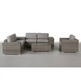 thumbnail image 3 of Living Source International 9-Piece Wicker Sectional Set with Cushions in Navy, 3 of 5