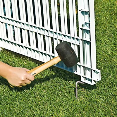 Suncast Grand View 35 75 In Resin Fence White Gvf3232 Resin Fence White Gvf3232