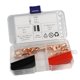 thumbnail image 1 of Terminales de alambre de cobre AWG, conectores de terminales con tubo termorretráctil, para caja de distribución, vehículos, aplicaciones marinas en e AWG8 3 8 Macarena Terminales de cable, 1 of 3