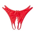 thumbnail image 2 of (Lot de 2) Rinsvye Culottes en Dentelle Transparente pour Femmes de Plus de 60 Ans, String en Coton, 2 of 4
