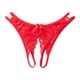 thumbnail image 3 of WILLBEST Calzones Mujer Algodón Mujeres Sexy Encaje Transparente Abierto Archivo No Off Ropa Interior Mujeres Tanga, 3 of 3