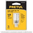 thumbnail image 3 of Cople De Latón Cuerda 1/4 Npt Macho Truper Truper COPLE-MA-1/4, 3 of 3