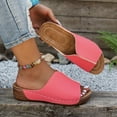 thumbnail image 5 of Mepaouo Summer Sandals for Women 2025 Platform Wedge Slides Arch Support Orthotic Casual Walking Shoes, 5 of 8