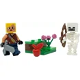 thumbnail image 1 of LEGO Minecraft: Hero Minifigure with Skeleton and Apple - 6+, 1 of 5