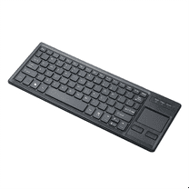 80 Keys USB Wired Keyboard Ultra Thin Mini Compact Touch Keyboard HUB Function Wired Touch Keyboard