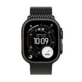 thumbnail image 2 of Apple Watch Ultra 3 GPS + Cellular 49mm Black Titanium Case with Black Titanium Milanese Loop - Medium - MF1Q4LW/A - (Fall 2025) - AppleCare Bundle, 2 of 5